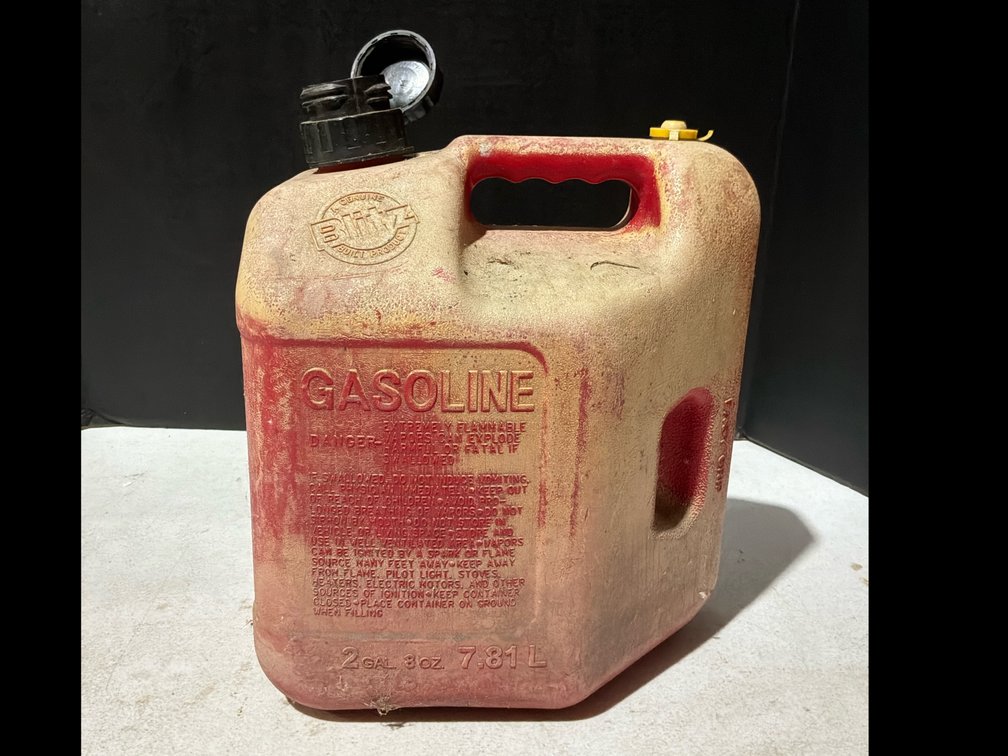 2 Gallon Plastic Gas Can