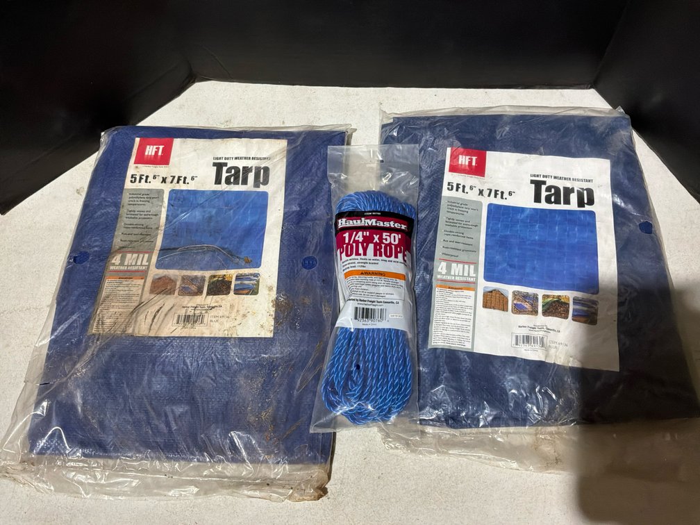 Tarps & Poly Rope