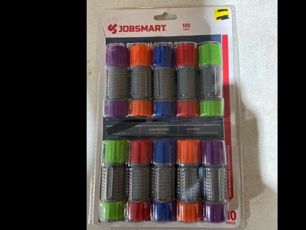 Job Smart 10 Pack Flashlights