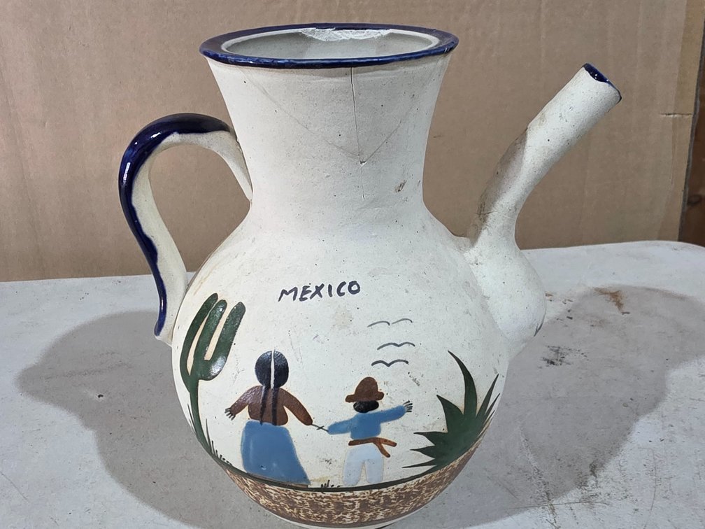 Mexican Watering Can-Signed