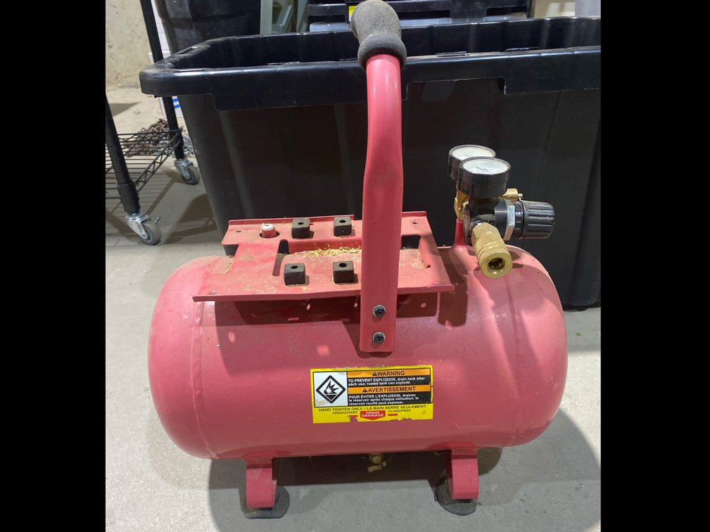 Homemade Portable Air Tank