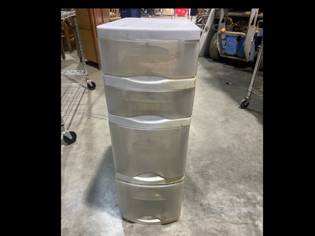 Plastic Drawer Storage Unit