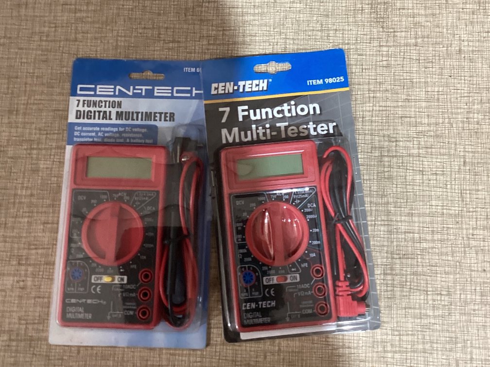 Cen-Tech 7/Function Digital Multimeter &  Multi-Tester