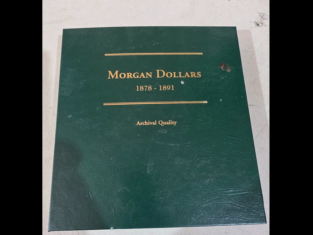 Morgan Silver Dollar 1878-1891 Collectors Book