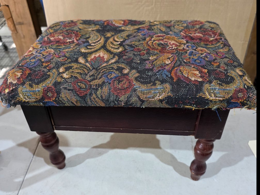 Footstool with Storage