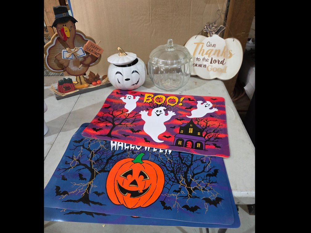Thanksgiving and Halloween Items