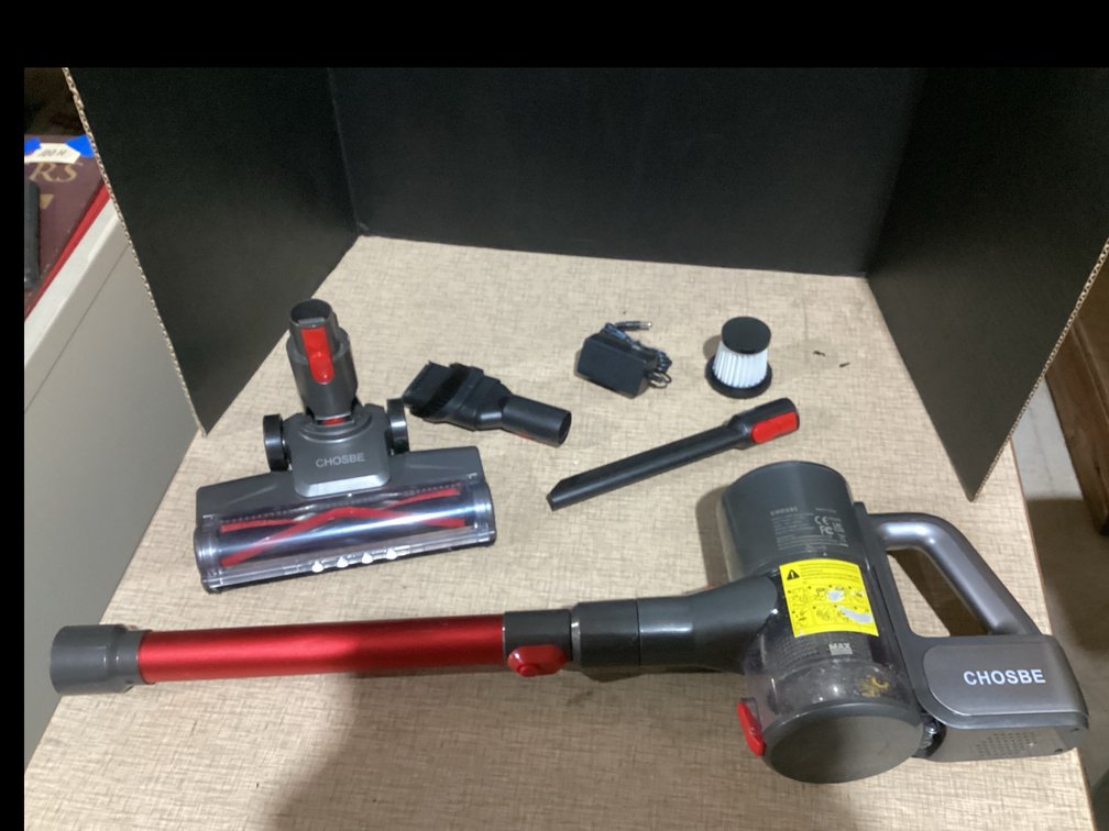 Chosbe CordlessVacuum Cleaner with Attachments