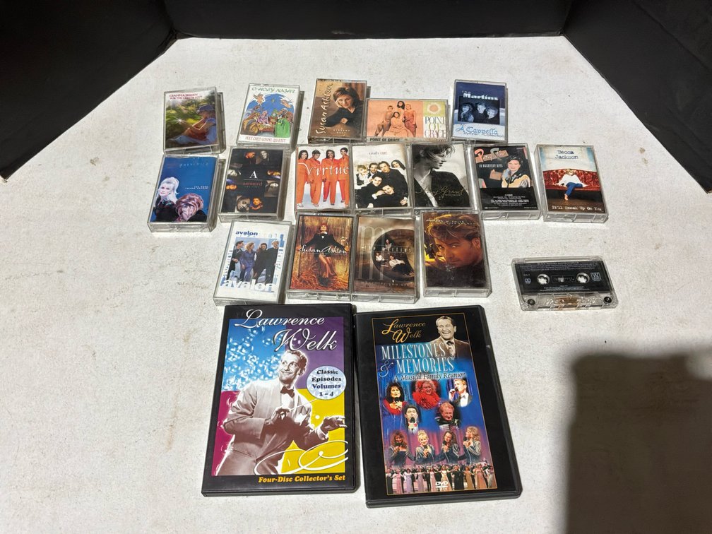 Cassette Tapes & DVD’s