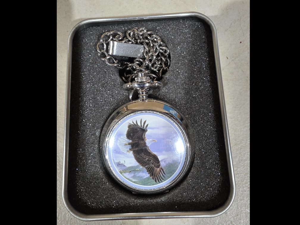 Avon A1 Agnew Eagle Pocket Watch