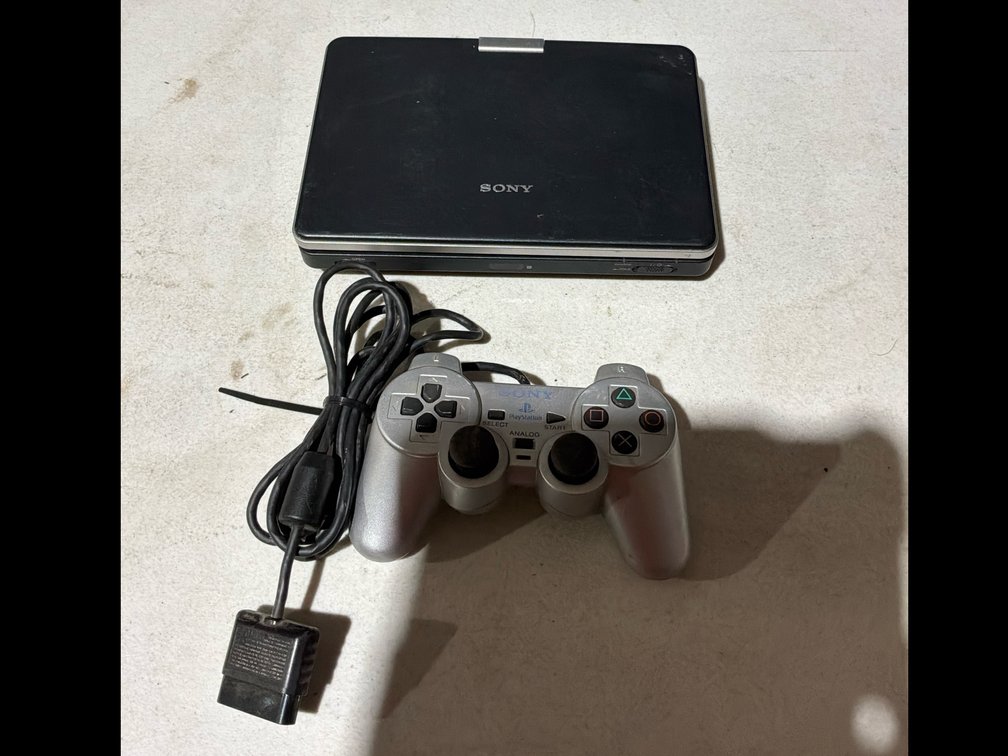 Sony Portable DVD Player & Sony Game Controller