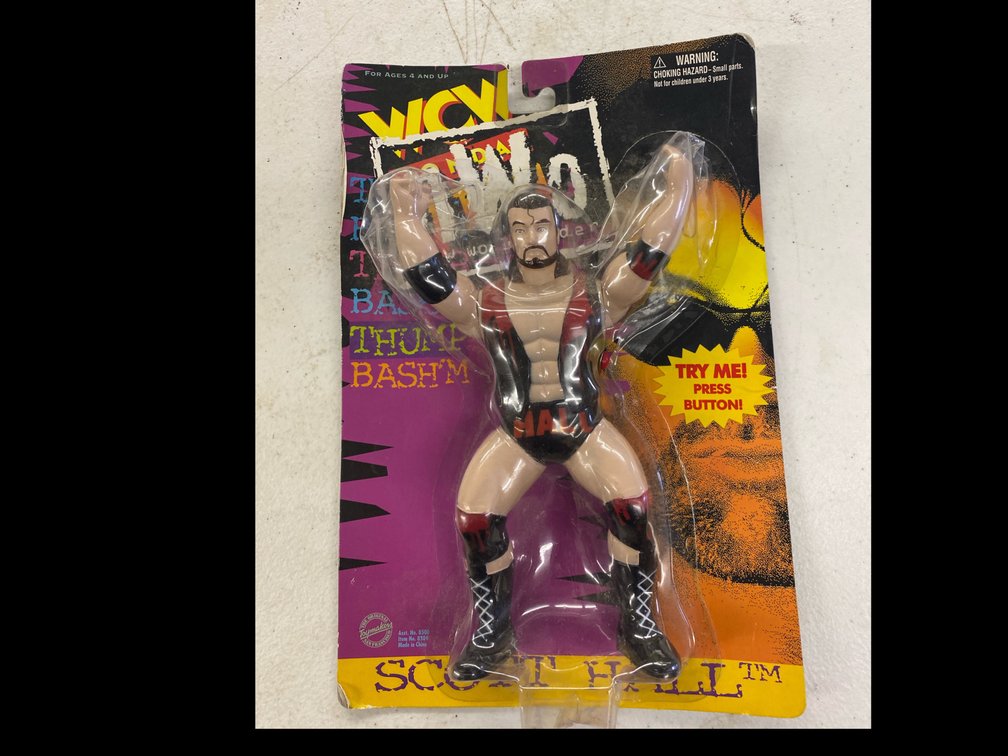 WCW Wrestling Action Figure Scott Hall