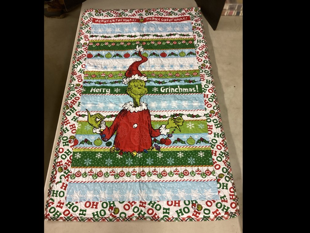 Cat In The Hat Quilted Wall Hanging