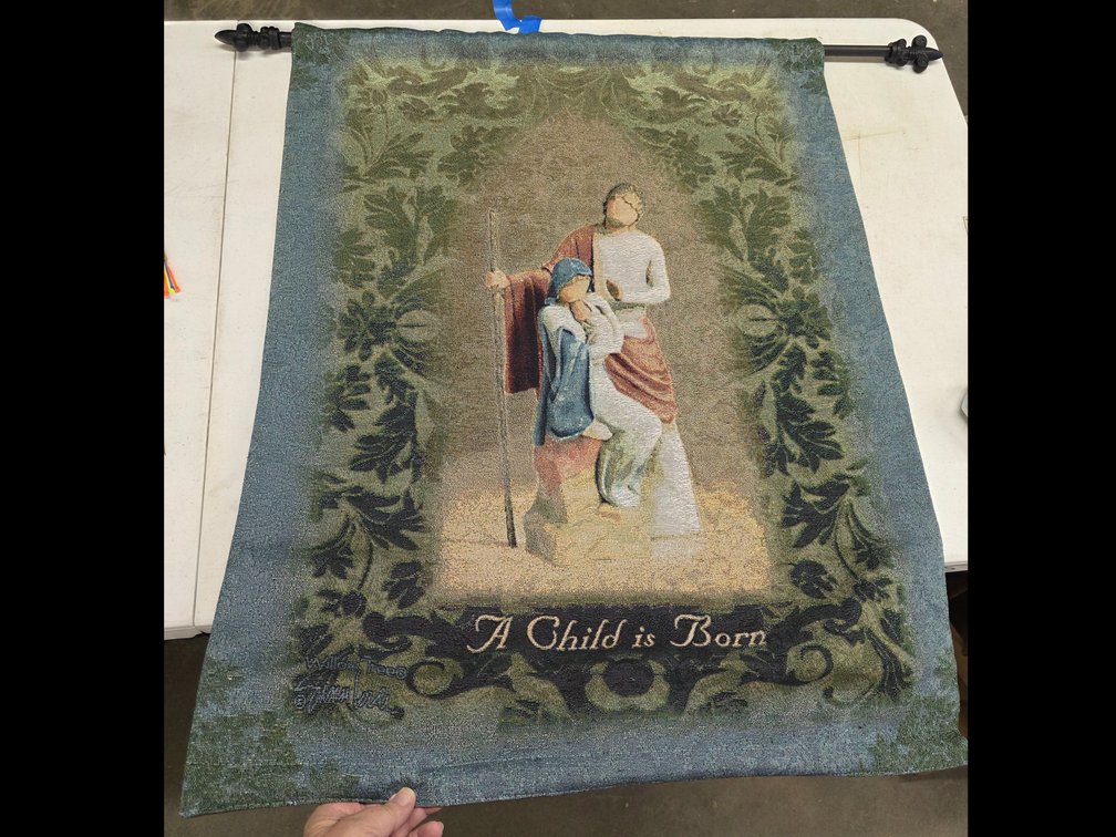 A Child is Born Tapestry