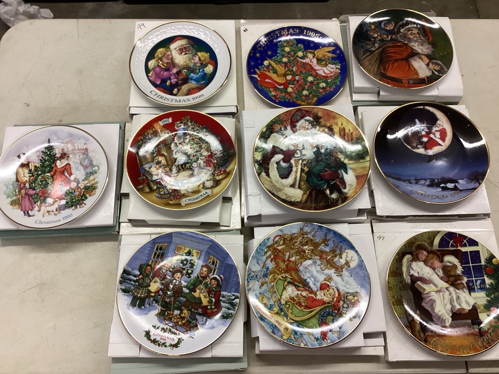 Avon Christmas Plates
