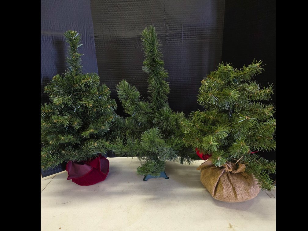 Tabletop Christmas Trees