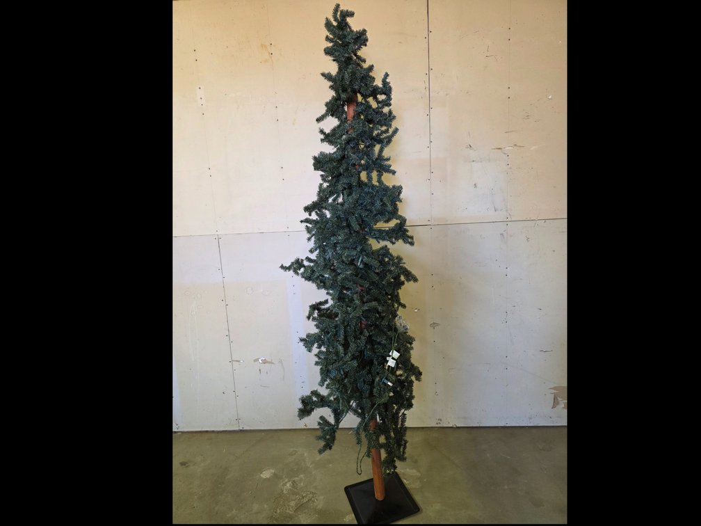 Light Up Pine Christmas Tree