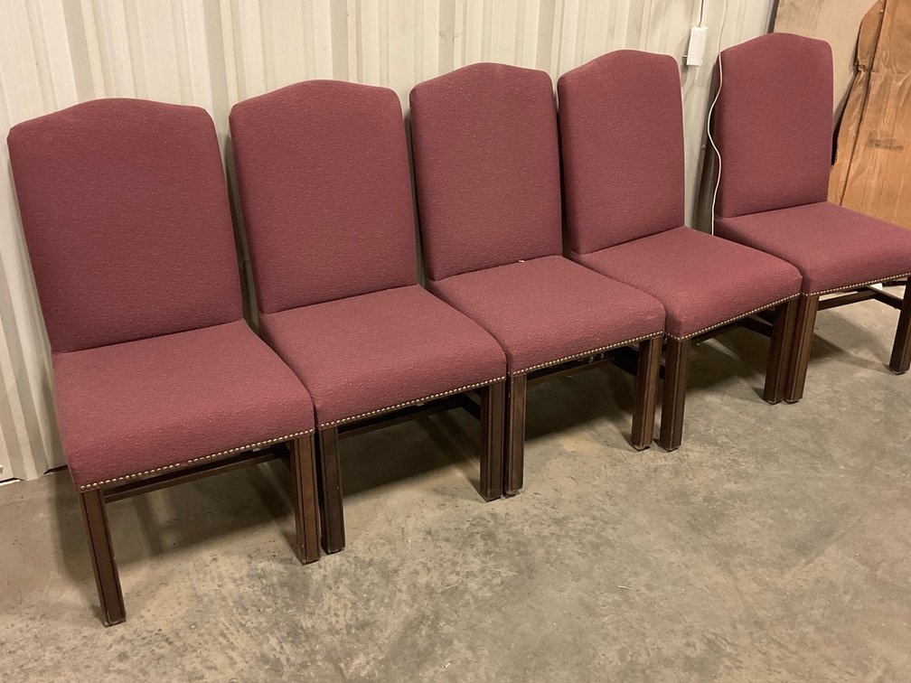 Padded Sitting Chair Lot of 5