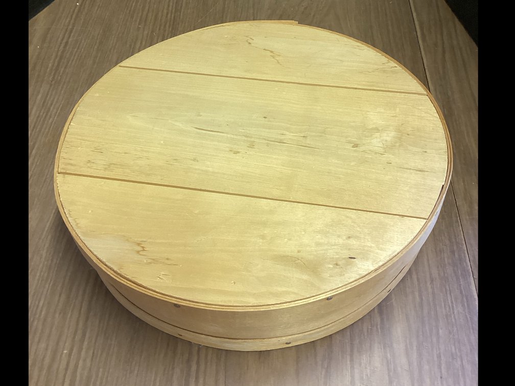 Wooden Cheese Storage Box