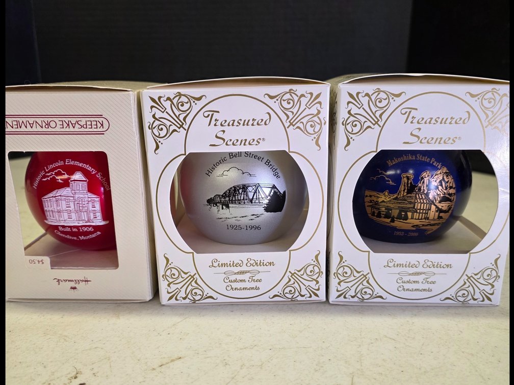 Glendive Keepsake Ornaments