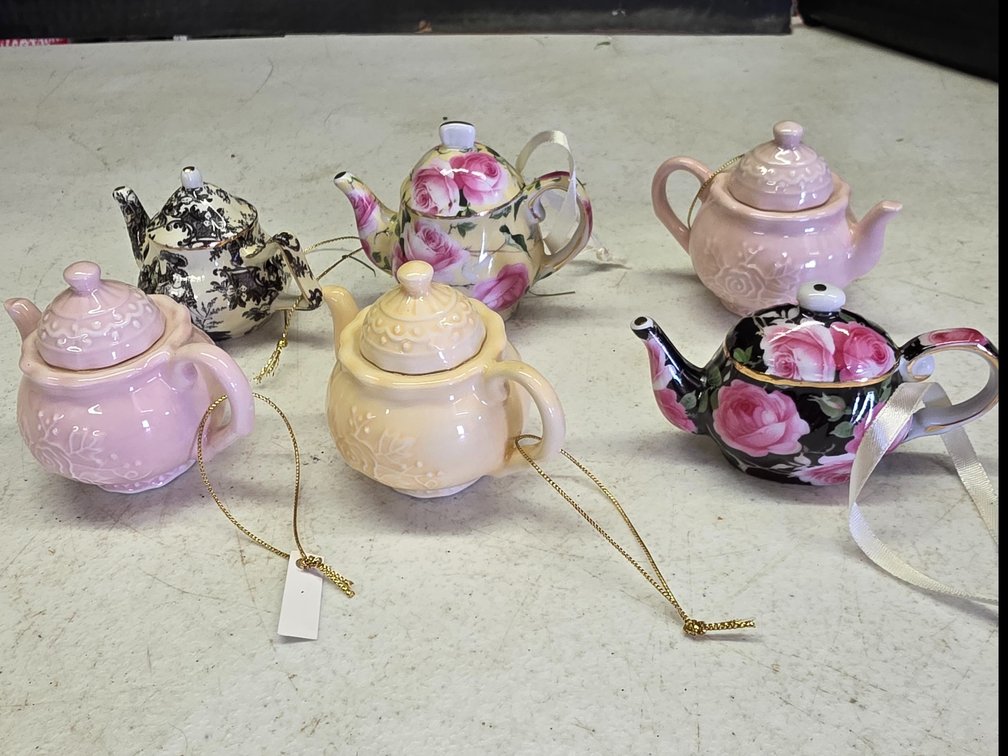 Teapot Ornaments