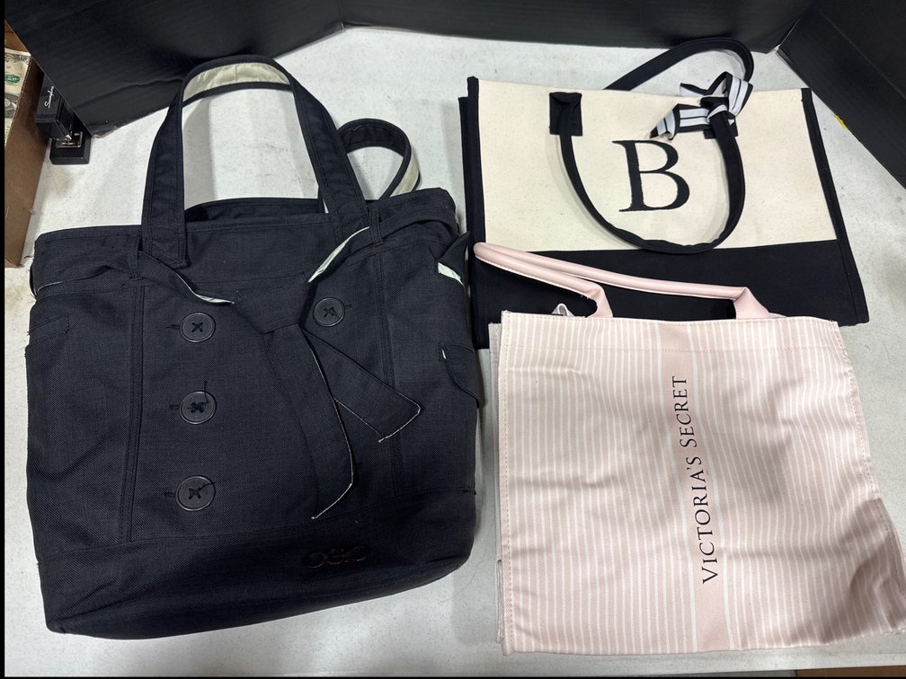 OGIO, Victoria’s Secret and Vanessa Rosella Tote Bags