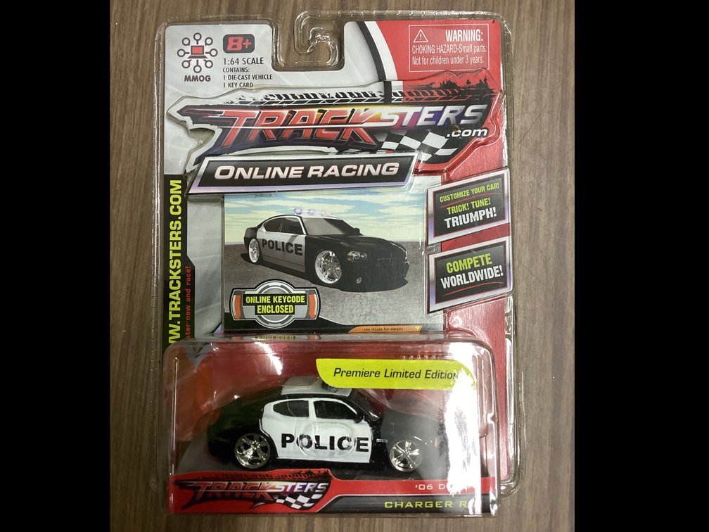 Tracksters Dodge Charger R/T Police Car