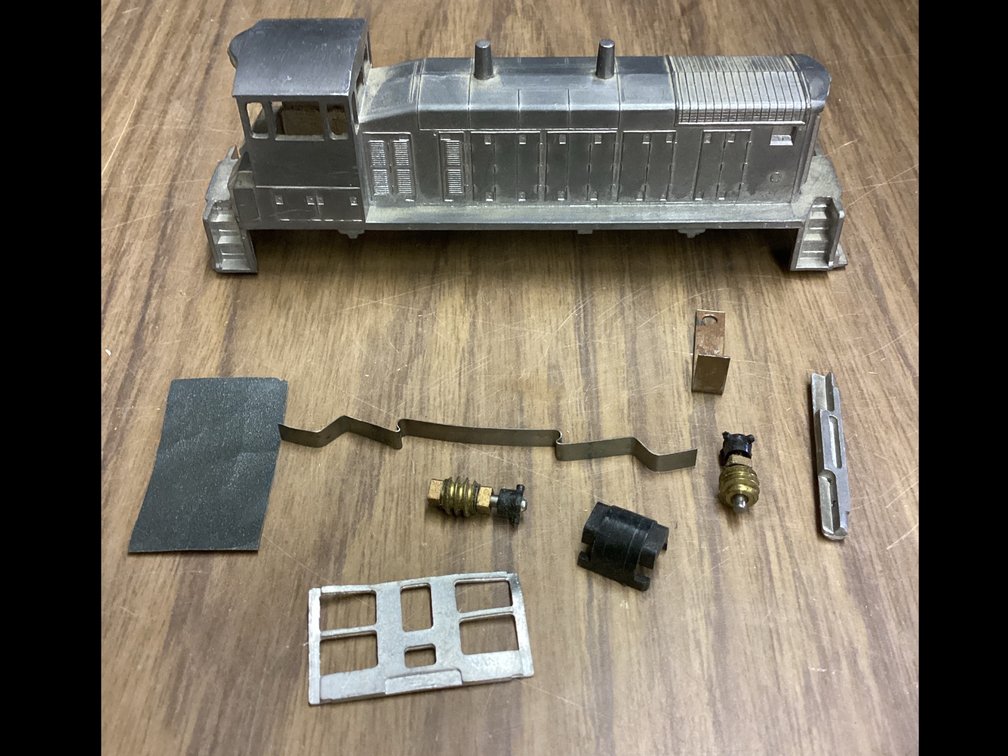 Cary Alco S2/S4 Switcher, Unpainted Metal