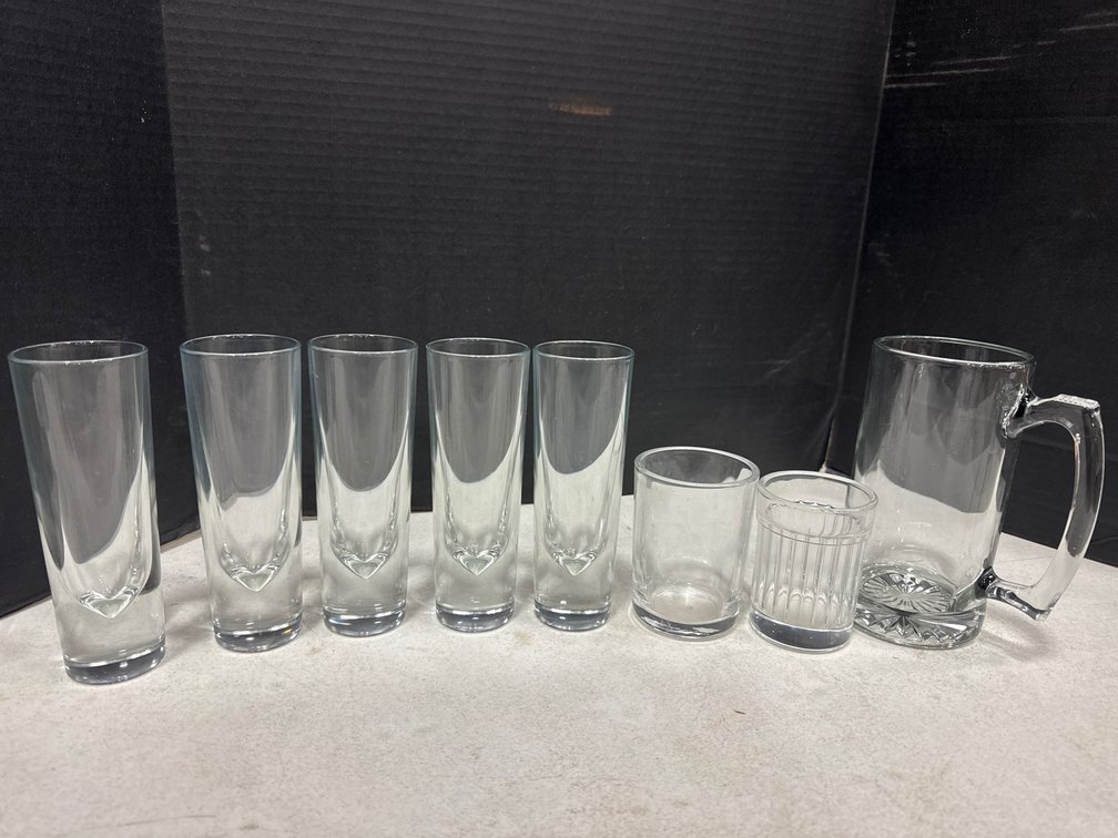 Assorted Glasses