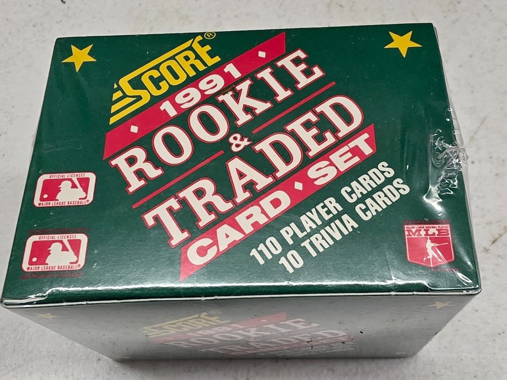 Score 1991 Rookie and Traded Card Set