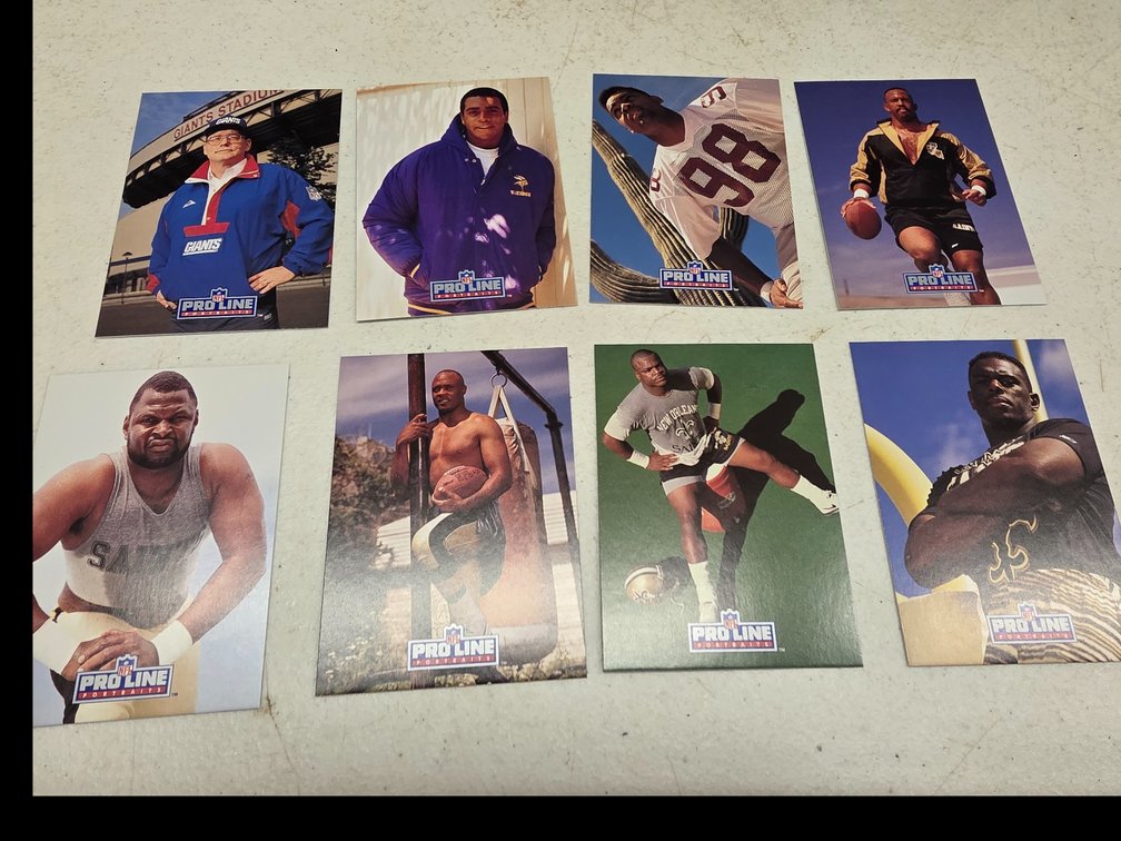1991 Pro Line Set Football Cards