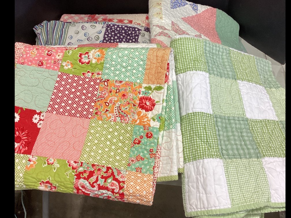 Assorted Throw/Lap Quilts