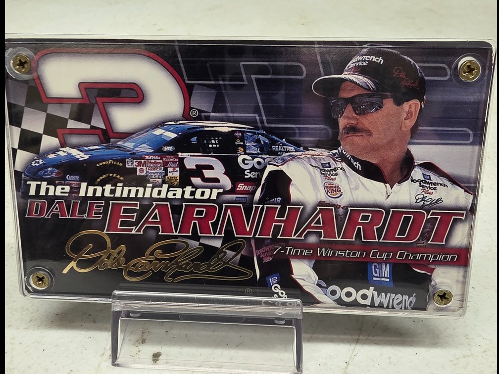 Dale Earnhardt 24K Gold Signature Card