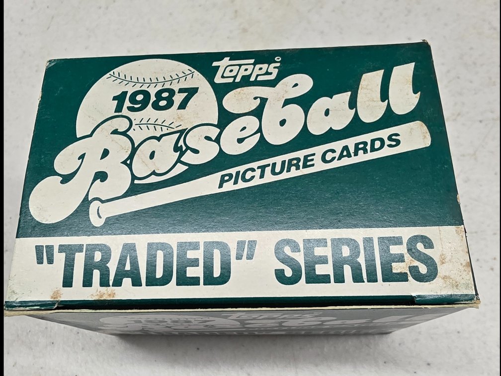 Topps 1987 Baseball Traded Series