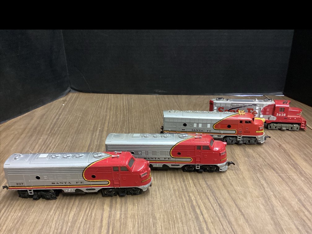 Santa Fe Locomotives Engines