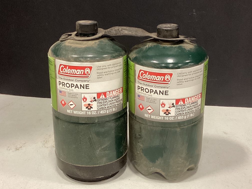 Coleman 16oz Propane Cannisters