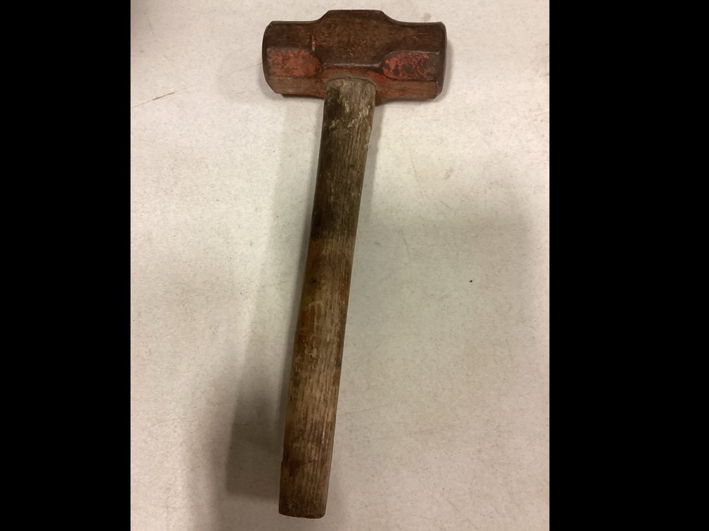 Sledge Hammer with Wooden Handle