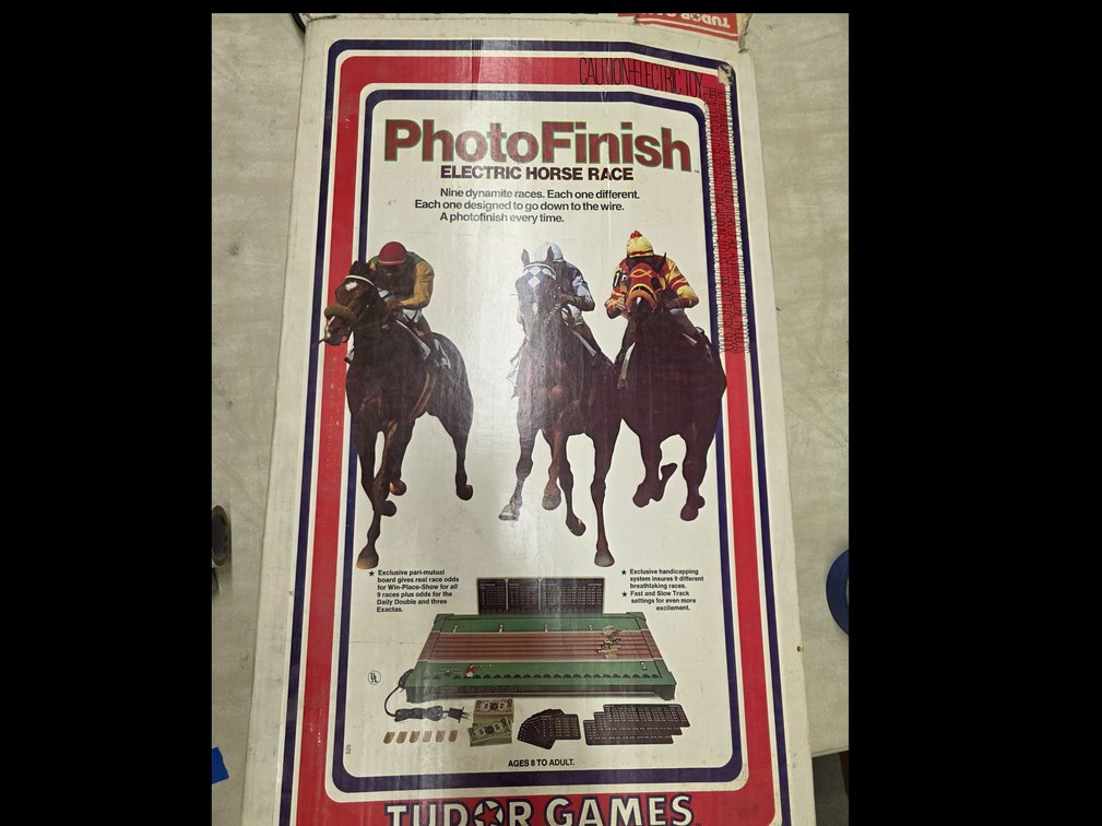 Photo Finish Electric Horse Race Game