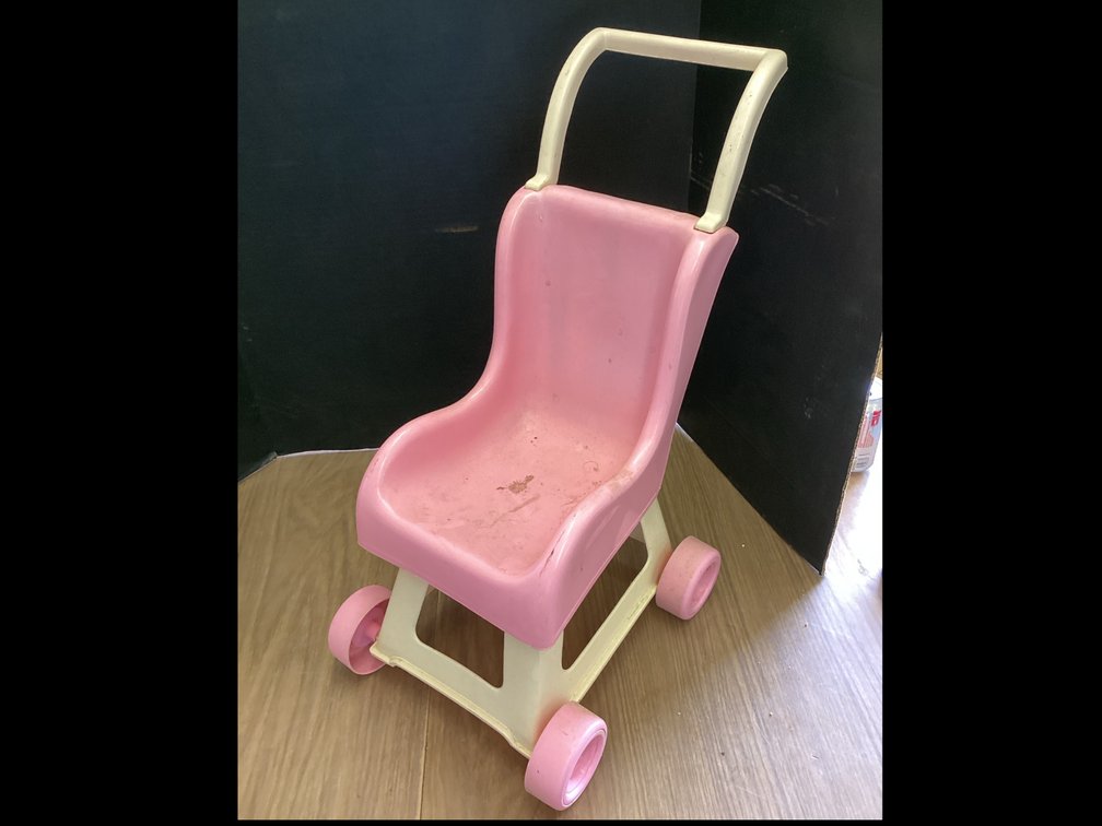 Plastic Toy Doll Stroller