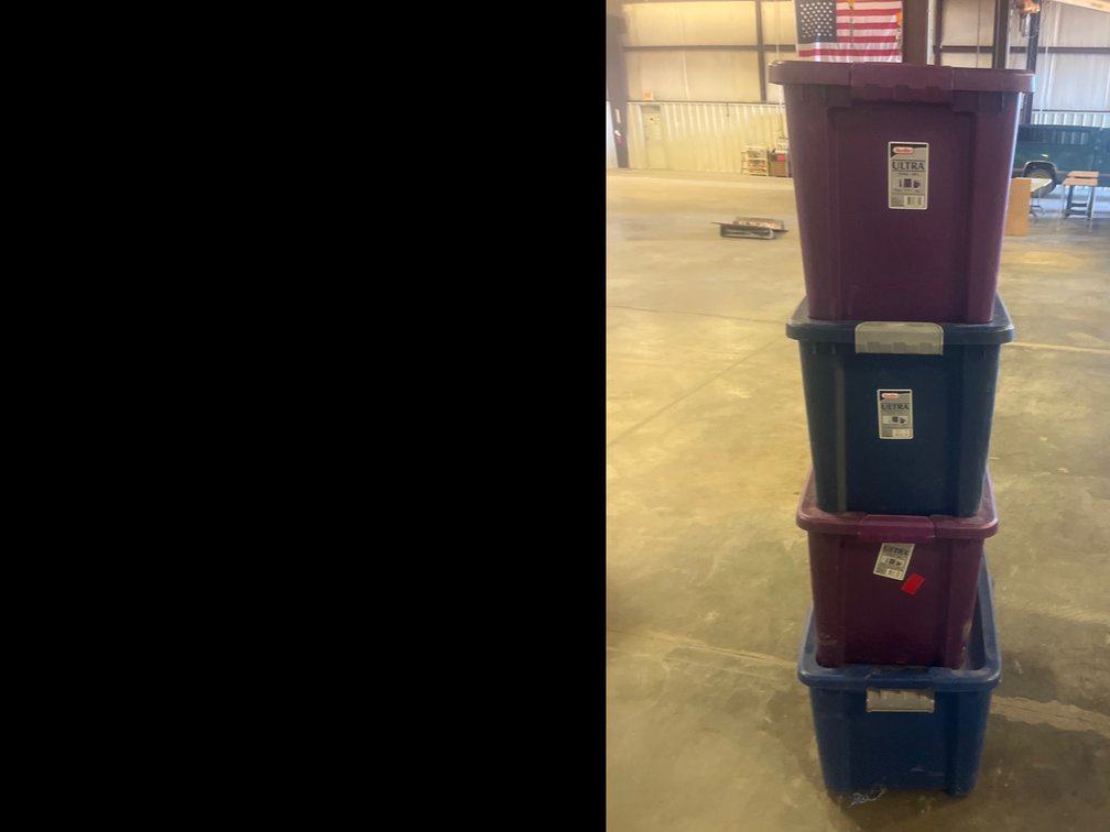 Sterilite Totes 18 Gallon and 21Gallon