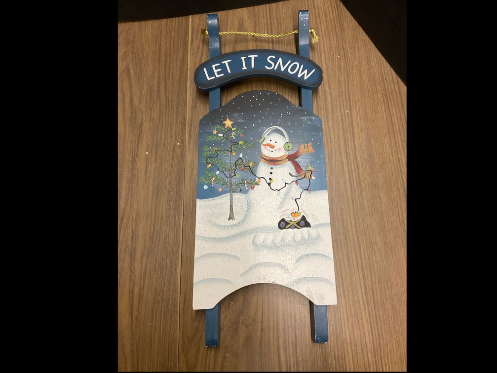 Decorative Sled
