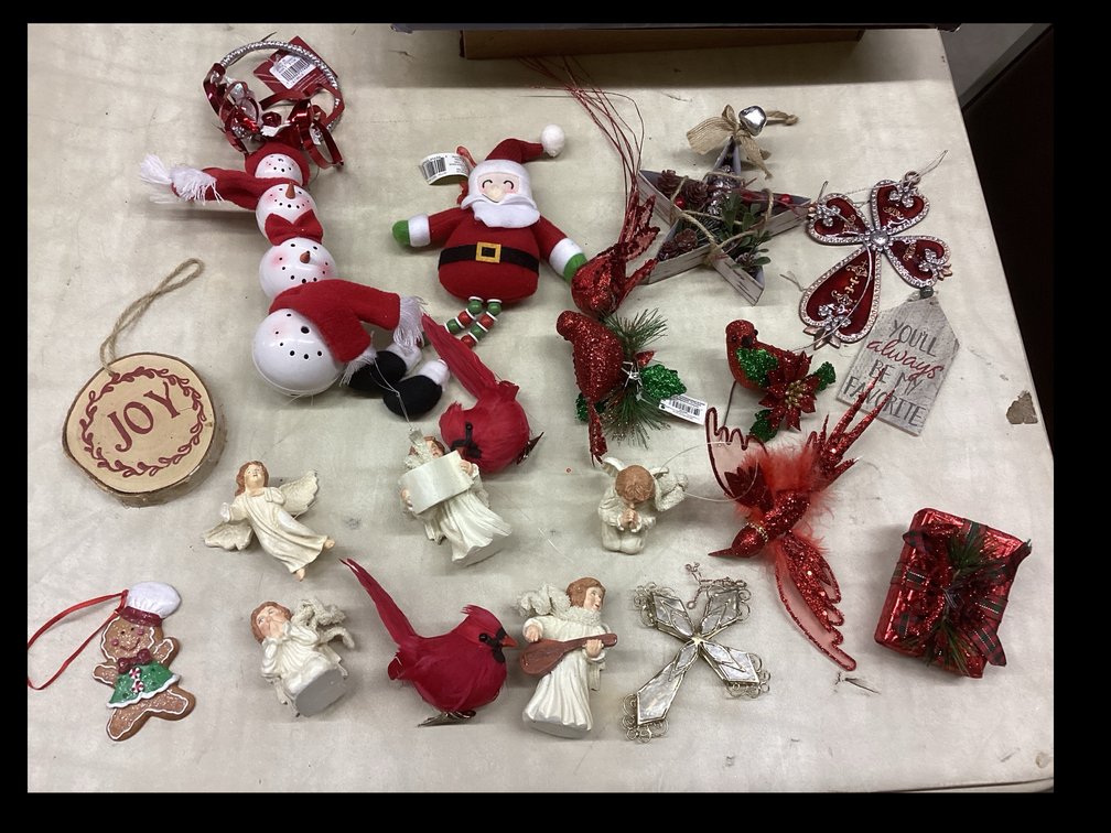 Assorted Christmas Tree Decorations