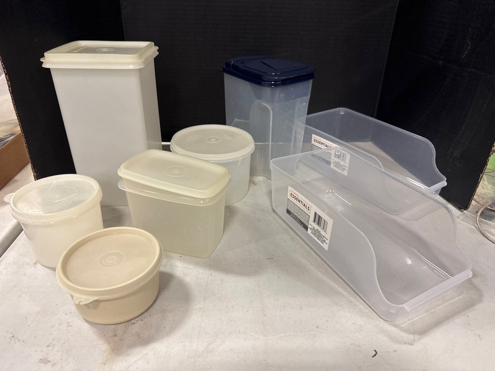 Tupperware and Essentials Containers