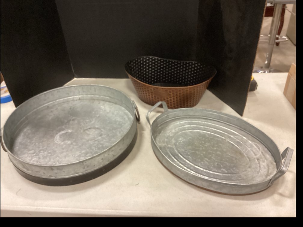 Assorted Metal Home Decor