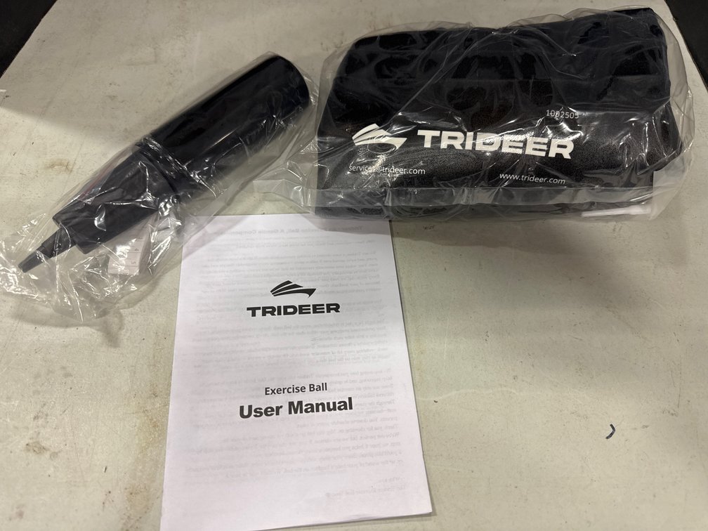 Trideer Exercise Ball and Pump