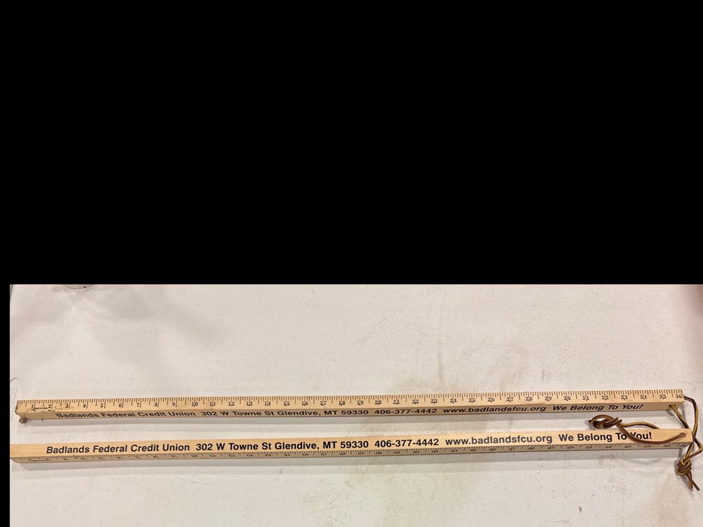 Badlands Federal Credit Union Square Yard Sticks