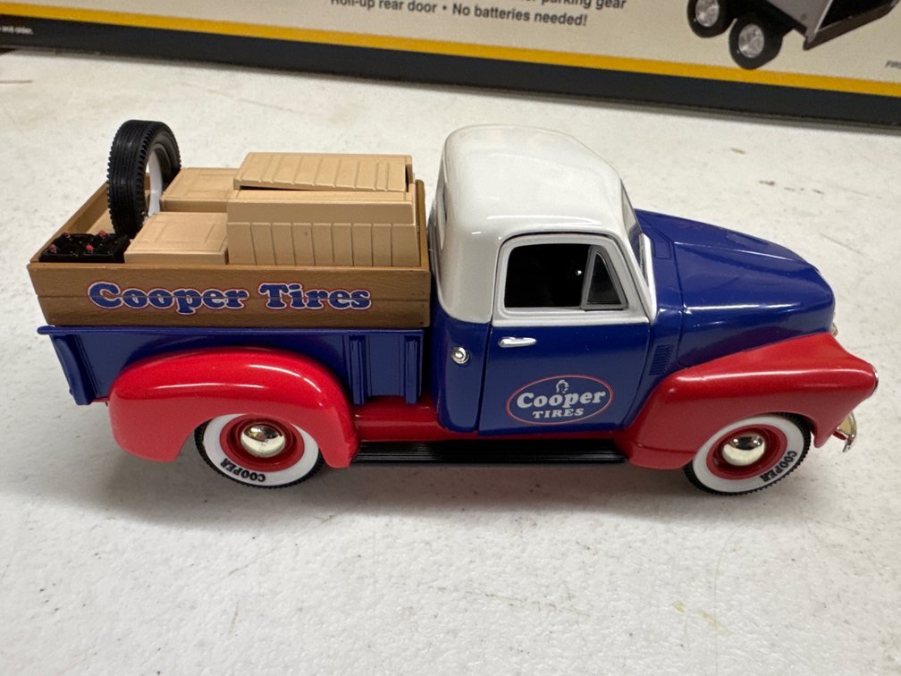 Cooper Tires 1952 Chevrolet 3100 Pickup Diecast Metal Bank