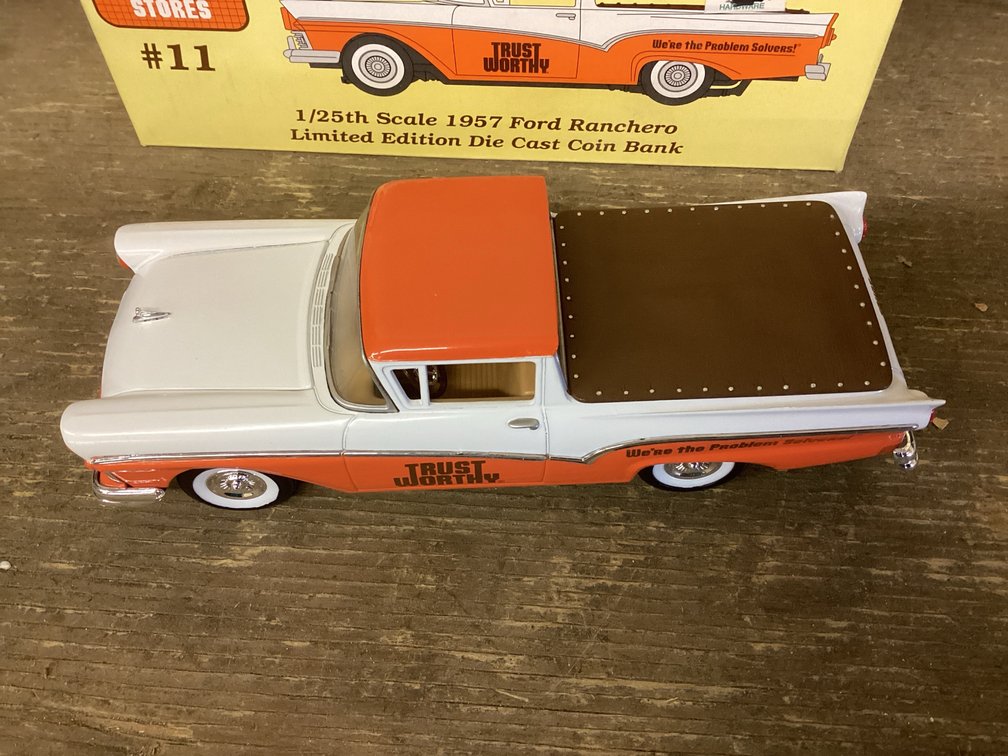 Trust Worthy 1957 Ford Ranchero Bank