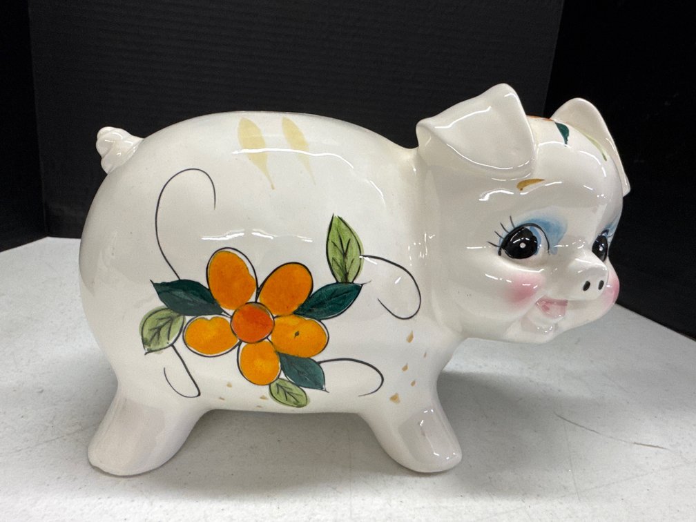 Ceramic Pig Piggy Bank