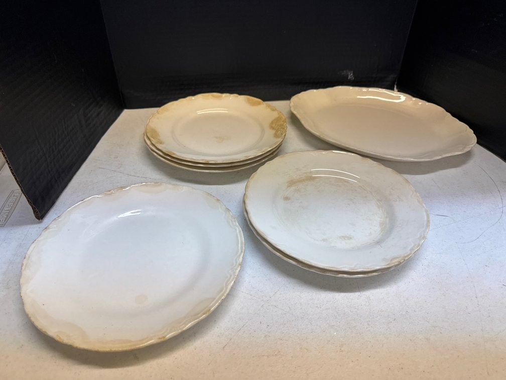 Platter and Dinner Plates