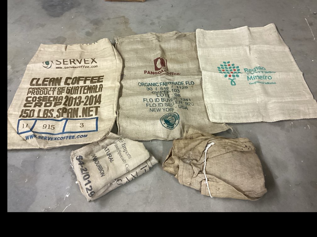 Coffee Burlap Bags